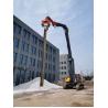 Buy cheap Long Boom Kobelco SK460 Doosan DX500 Excavator Mounted Vibro Hammer from wholesalers