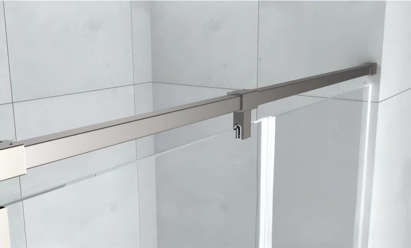 Customizable Shower Door Wall Profile Rustproof Bathtub Sliding Door Frame