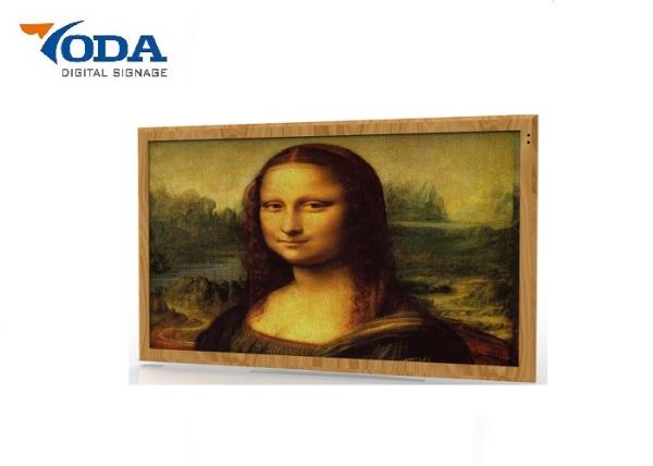 Buy cheap Wooden Frame Digital Wall Picture Frame 49 Inch For Wedding Dress Shop from wholesalers