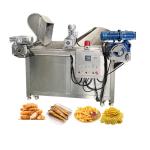 Custom Made Automatic Discharge Commercial Stainless Steel Vegetable Fruit Fryer