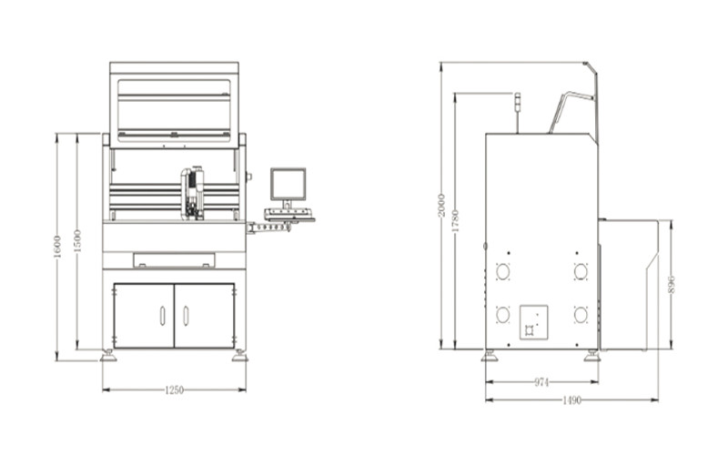 Drawer Feeding PCB Router Machine Auto Depaneling PCBA Cutting Machine PCBA Router Machine CM-610