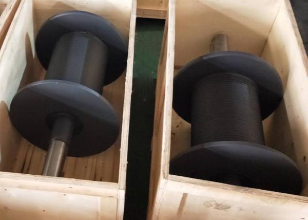Quality 4 Layers 300kn Crane Winch Drum For Marine Equipment for sale