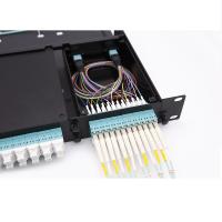 Buy cheap Fiber Optic Lc Apc Patch Cord Male High Performance LGX Cassette Installation product