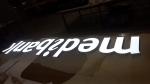 IP65 Custom Laser Cut Metal Signs 50mm Depth RoHs Certified