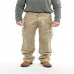 NFPA 2112 Certified Customized Cargo Flame Resistant Pants Gray 6 Pockets 7.5oz