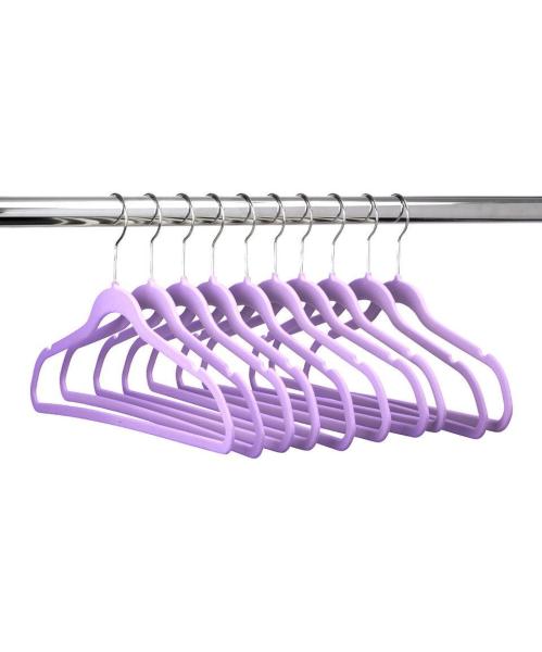 Buy cheap Scarf ABS Notched Shoulders Slim Velvet Hangers Ultra Thin from wholesalers