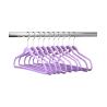 Buy cheap Scarf ABS Notched Shoulders Slim Velvet Hangers Ultra Thin from wholesalers