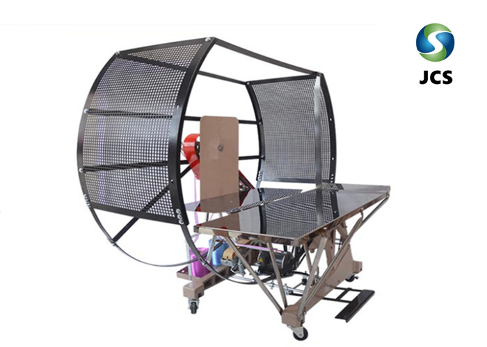 Semi Automatic Pe Strap Binding Machine For Corrugated Carton Box High Efficiency
