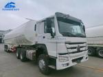 5 Comdepartment 40 Cubic Oil Tank Trailer For Chemical Liquid Transport