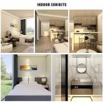 Customized Glass Bright Cottage for Couples Holiday MGO Board Floor Vacation