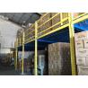 Buy cheap Q235B Cold Steel Warehouse Storage Mezzanine Floor Racking System Yellow Color from wholesalers