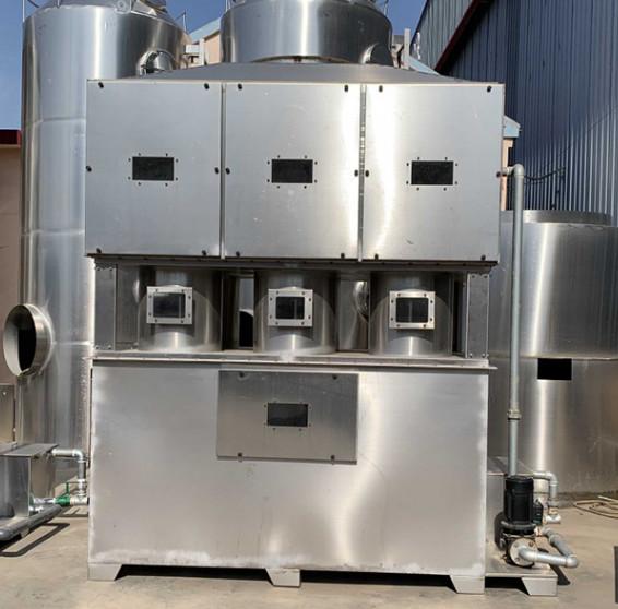 Buy cheap 100 Feet Cyclone Tower Dust Removal Equipment Steel Electric Vertical Airflow Blower from wholesalers