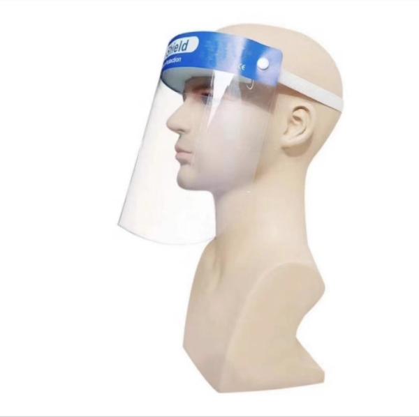 Buy cheap Transparent Disposable Face Shield Safety Face Splash Shield Anti Bacteria from wholesalers