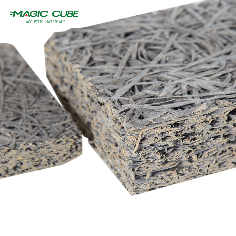 Office Building Wood Wool Board Sound Absorption 35mm Thickness For Ceiling