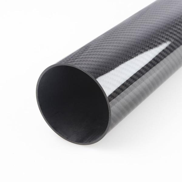 Buy cheap Lightweight 16mm Roll Wrapped Carbon Fibre Tube Woven Finish from wholesalers