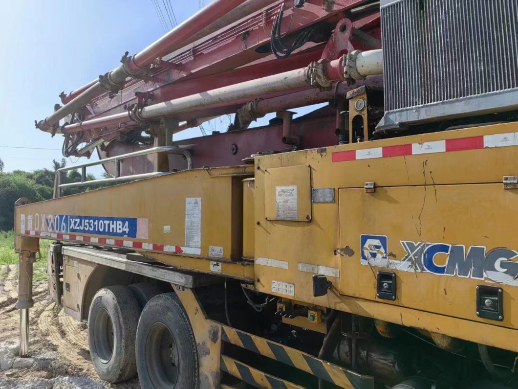 2012 Perfect Original Quality Xg 41m Used Truck Pump Concrete Pump Beton Pump Brand New Tires