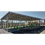 Parking Lot Solar Panel Mounting Bracket Aluminum Waterproof carport solar