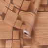 Buy cheap Apartment Summer Beach Style Wood Wallpaper for Kitchen Backsplash Bathroom Bookshelf Shelf Drawer Liner 1.96ft *16.4ft from wholesalers