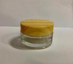 Glass Cosmetic Jar With Lids / Cosmetic Pots Cream Bottles / Cream Jar / Glass