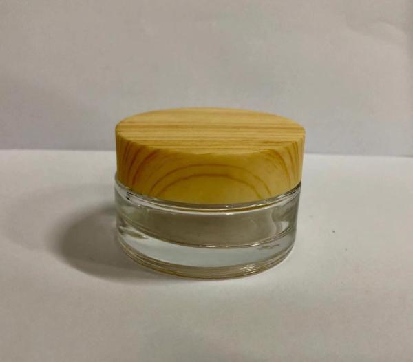 Buy cheap Glass Cosmetic Jar With Lids / Cosmetic Pots Cream Bottles / Cream Jar / Glass Cosmetic Packaging from wholesalers