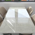 Waterproof Oil Proof Clear Adhesive Furniture Protector Customized Table