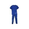 Buy cheap Fashion Navy Short Sleeve Mens Fitted Scrubs , Safety Workwear Clothing Anti Pilling from wholesalers
