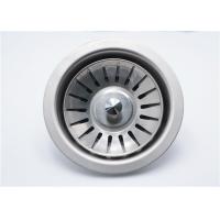 Buy cheap Circel Stlye Kitchen Sink Strainer Set OD 107 Mm 0.4 - 0.6mm Thickness product
