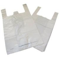 Buy cheap Hundred Percent Biodegradable Plastic Shopping Bags 55 × 28 + 16 Cm Size product