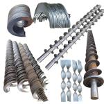 2025 High Precision Stainless Steel SS304 SS316 Shaftless Auger Screw For