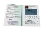 7 inch promotional digital video brochure with lcd show