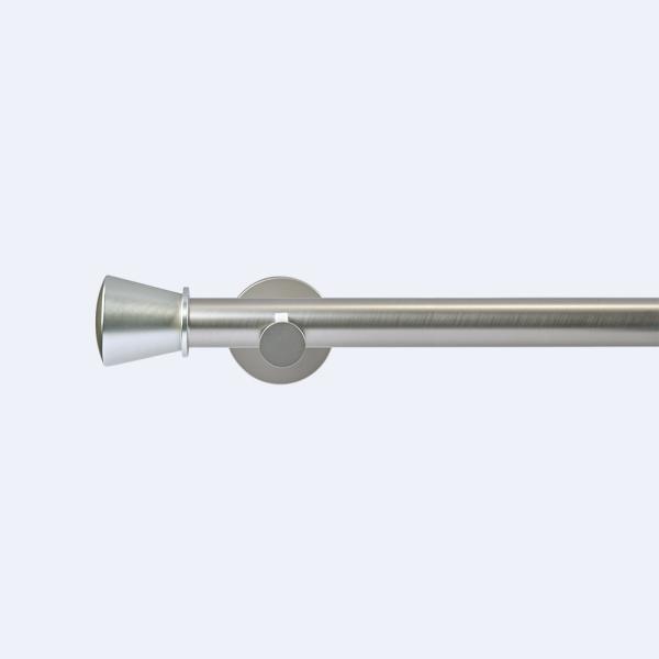 Buy cheap Metal Conical frustum Finial 0.5mm thickness 1.6m Curtain Rod For Hotel from wholesalers