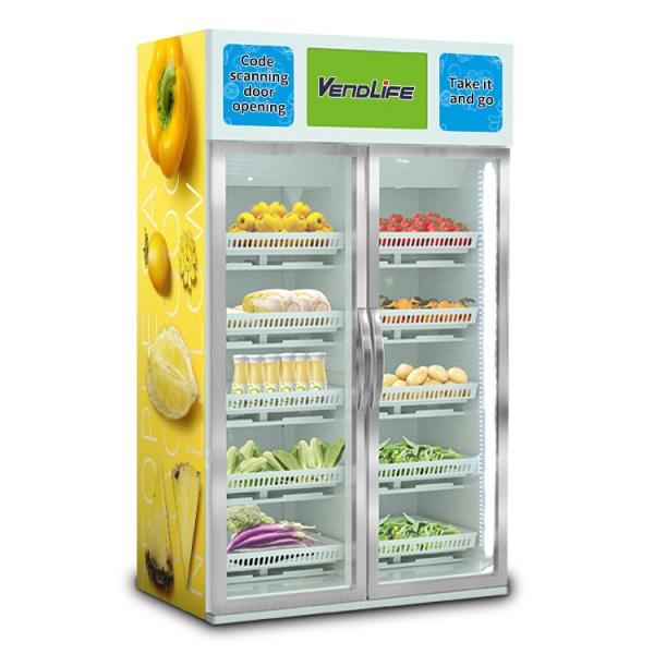 Buy cheap refurbished combo vending machine with card reader Multidoors 1000W from wholesalers