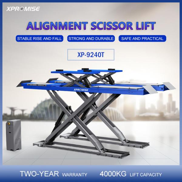 Buy cheap Super-Thin Scissor Car Lift for Wheel Alignment from wholesalers