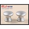 Buy cheap 25mm Pearl Silver Plastic Cabinet Knobs Round ISO Certificated For Furniture Drawer Pulls from wholesalers