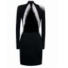 Buy cheap Custom Clothing Factory China Luxury Sequin Tassel Dresses Women Party Sexy Rhinestone Lady Glitter Dress from wholesalers