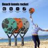 Buy cheap Beach Tennis Racket Carbon and Glass Tennis Paddle Racquets Lightweight from wholesalers