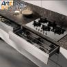 Buy cheap Kitchen Furniture Cabinet Set with Island Table and Hinge Accessories in Modern Design from wholesalers