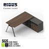 Buy cheap Melamine Executive Office Table 2000*850*750mm CPU Stand from wholesalers