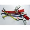 Buy cheap New Style Slim Expanding Safety Lanyard Spring Coil Cable w/Snap Hook&Plastic Whistle Alert Key Chain from wholesalers