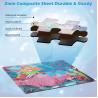 Buy cheap Mermaid Wooden Magnetic Jigsaw Puzzle For Travel Games from wholesalers