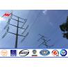Buy cheap 110kv 27.5m Tapered Steel Tubular Pole For Power Transmission Hot Dip Galvanized from wholesalers