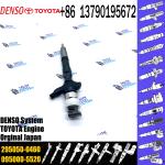 Common Rail Fuel Injector 23670-30400 295050-0460 For Toyota Hilux 1KD