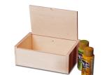 Custom Modern Wood Serving Tray , Wood Tea Storage Tray With Handles