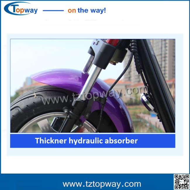 60-80km Range Per Charge and 6-8h Charging Time Harley electric scooter