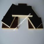 Poplar core 18mm film faced plywood, black film faced plywood, black shuttering
