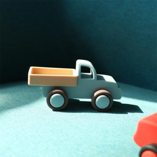 Buy cheap Customized Baby Silicone Car Toys Running Silicone Vehicle Cars Kids Playing from wholesalers