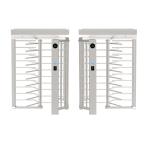 90 / 120 Degree Rotation Full Height Turnstile Gate Semi Automatic 650mm Passage