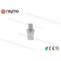 Buy cheap Military Cable To Cable Connector Natural Chrome Plated Brass Shell Male Solder product