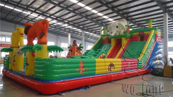 Buy cheap large cartoon inflatable bouncer for kids from wholesalers