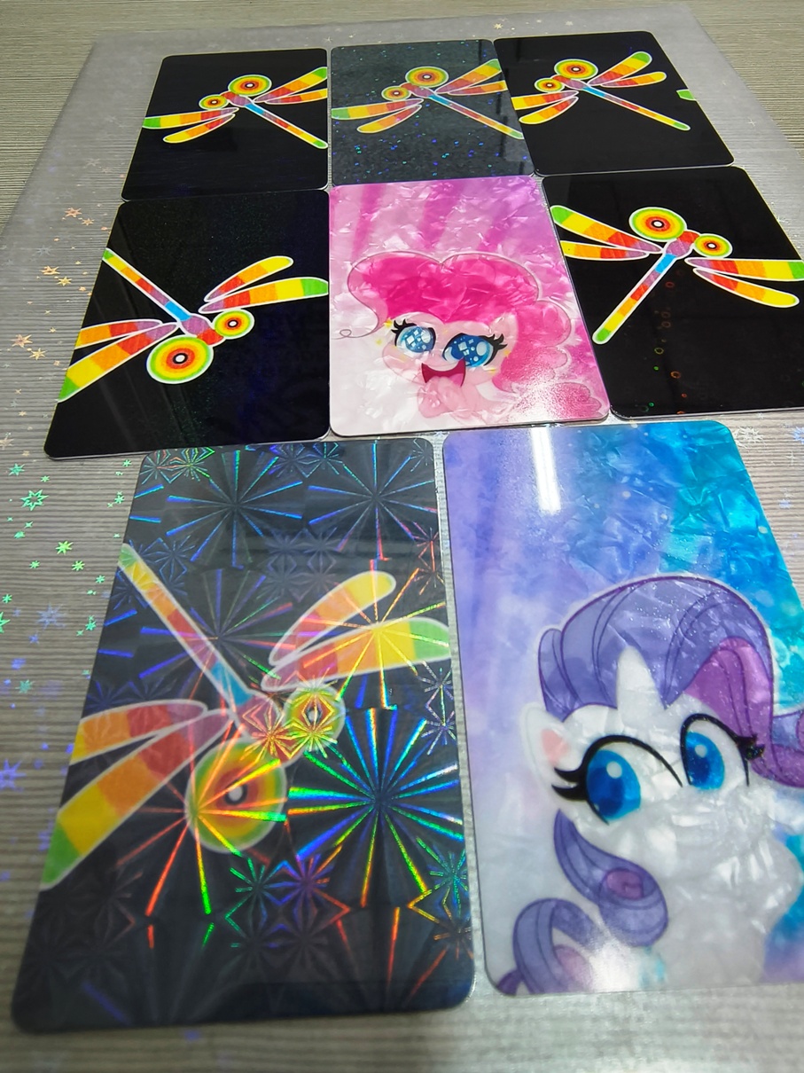 Hologram Overlay For Special Card / Laser Film Film / PVC Coated Ovelay / Laser Hologram